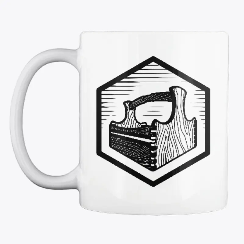 Next Level Carpentry Logo Mug